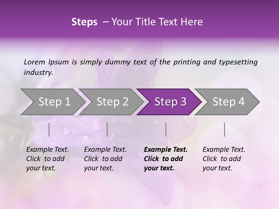 Growth Indoors Flora PowerPoint Template