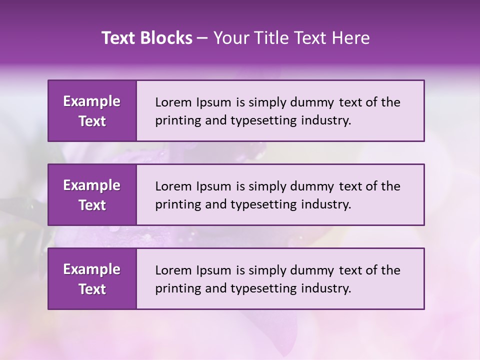 Growth Indoors Flora PowerPoint Template
