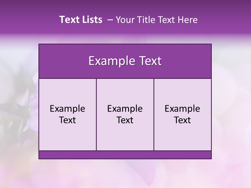 Growth Indoors Flora PowerPoint Template