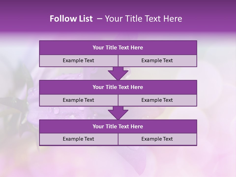 Growth Indoors Flora PowerPoint Template