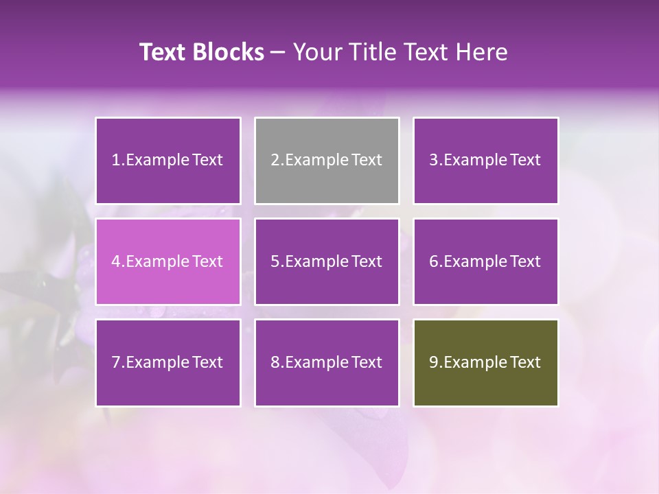 Growth Indoors Flora PowerPoint Template