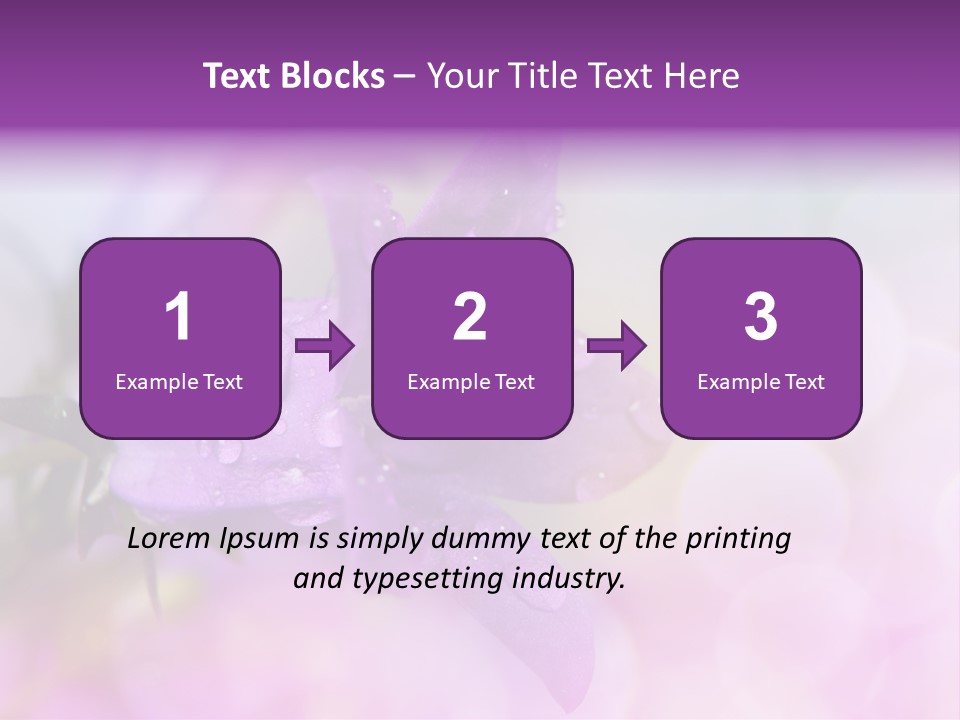 Growth Indoors Flora PowerPoint Template