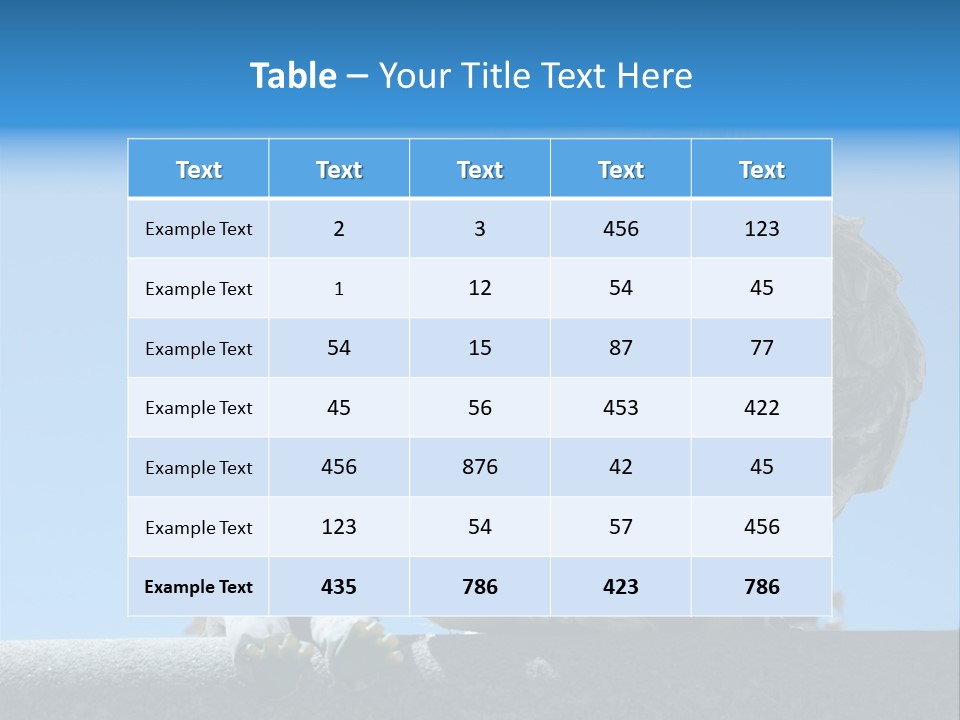 Eyes Cemetery Statue PowerPoint Template
