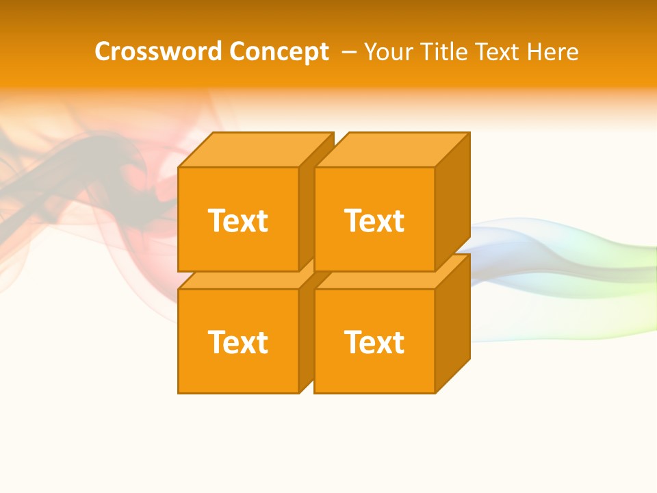 Wave Ideas Curve PowerPoint Template