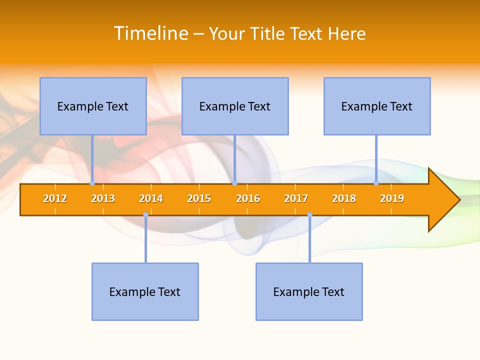 Wave Ideas Curve PowerPoint Template