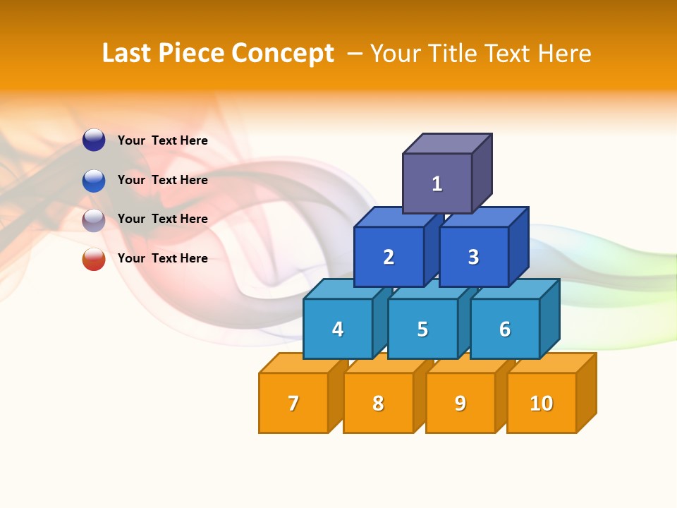 Wave Ideas Curve PowerPoint Template