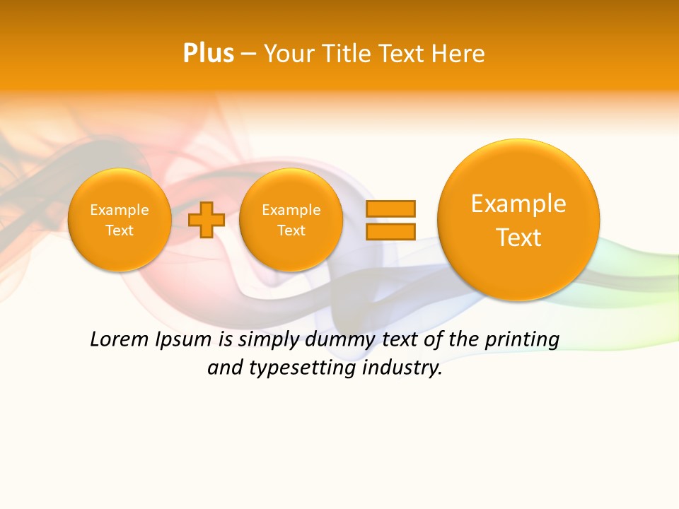 Wave Ideas Curve PowerPoint Template