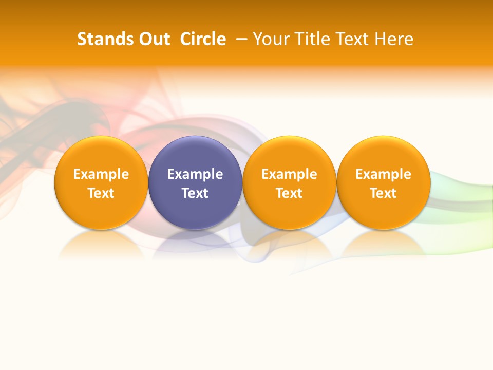 Wave Ideas Curve PowerPoint Template