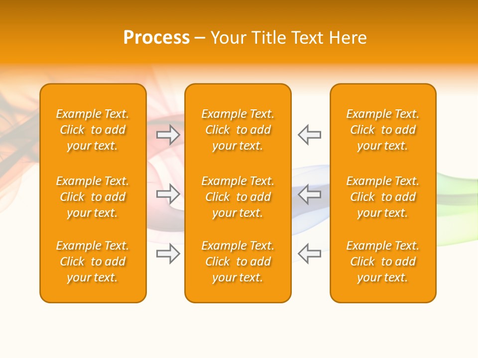 Wave Ideas Curve PowerPoint Template