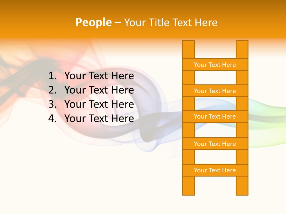 Wave Ideas Curve PowerPoint Template