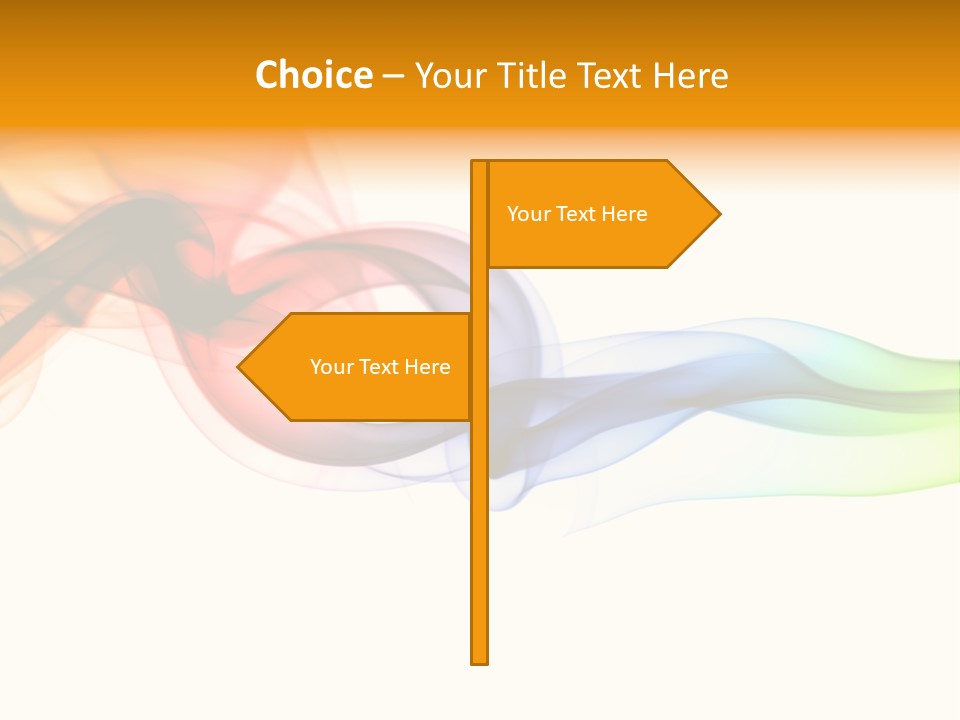 Wave Ideas Curve PowerPoint Template