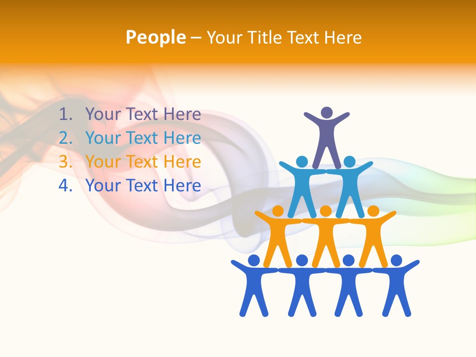 Wave Ideas Curve PowerPoint Template