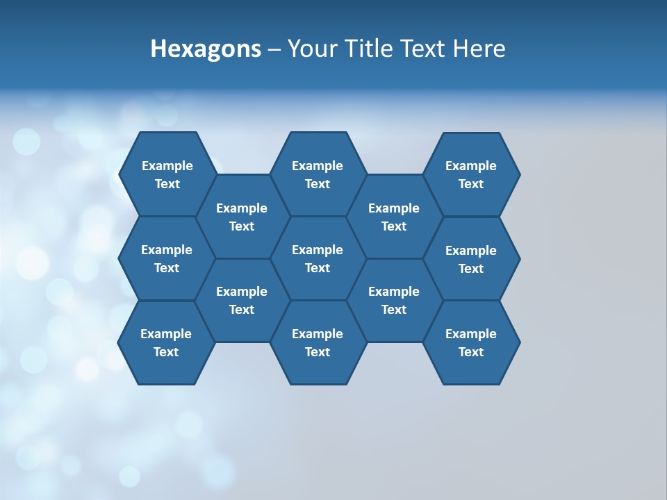 Template Decoration Glow PowerPoint Template