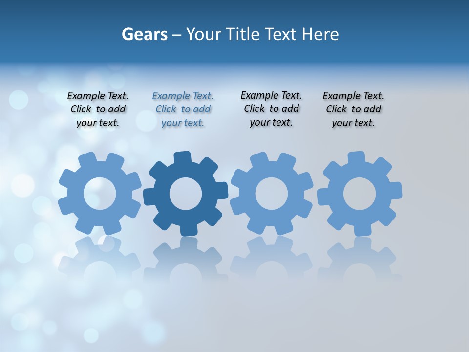 Template Decoration Glow PowerPoint Template