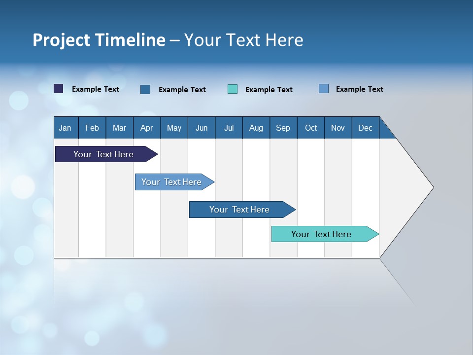 Template Decoration Glow PowerPoint Template
