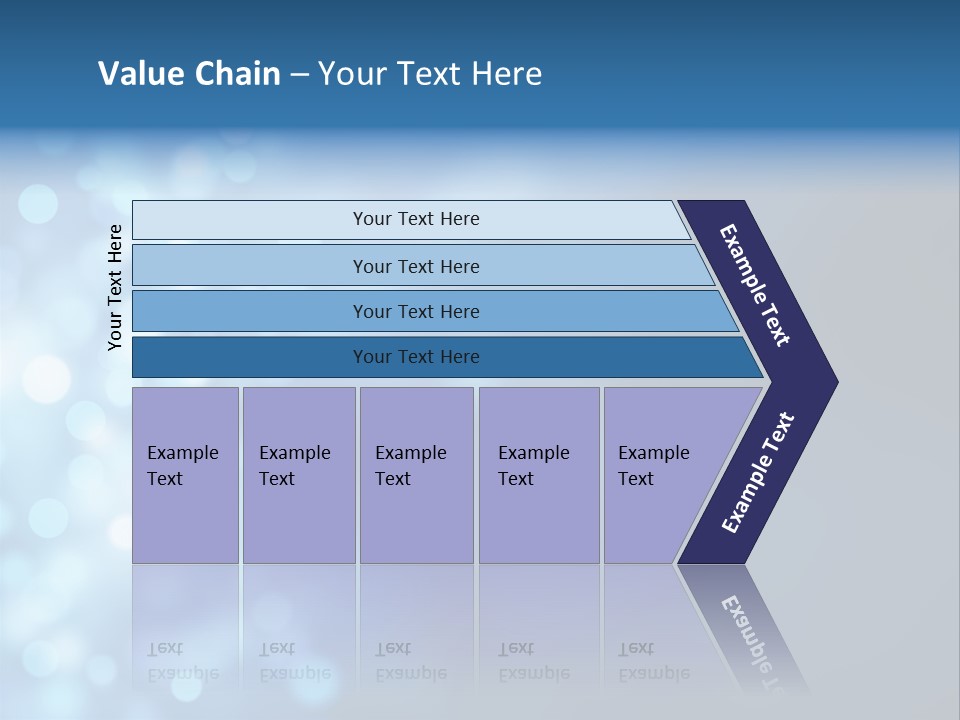 Template Decoration Glow PowerPoint Template