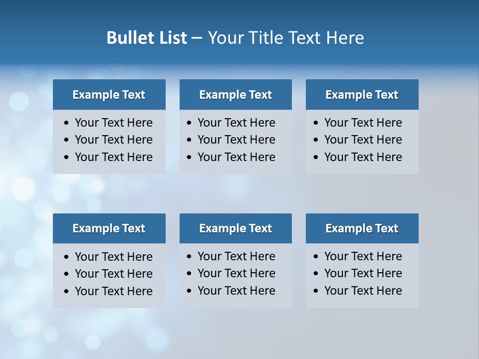 Template Decoration Glow PowerPoint Template