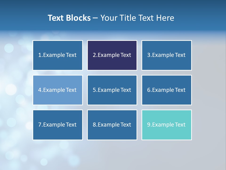 Template Decoration Glow PowerPoint Template