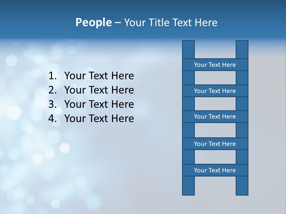 Template Decoration Glow PowerPoint Template