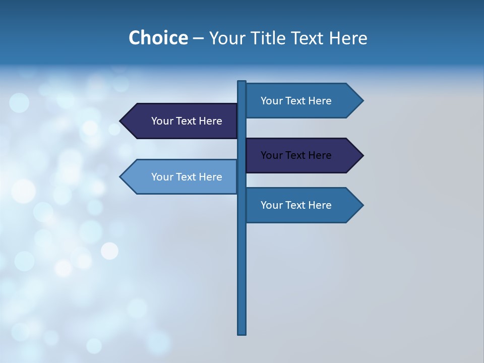 Template Decoration Glow PowerPoint Template
