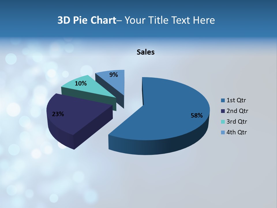 Template Decoration Glow PowerPoint Template