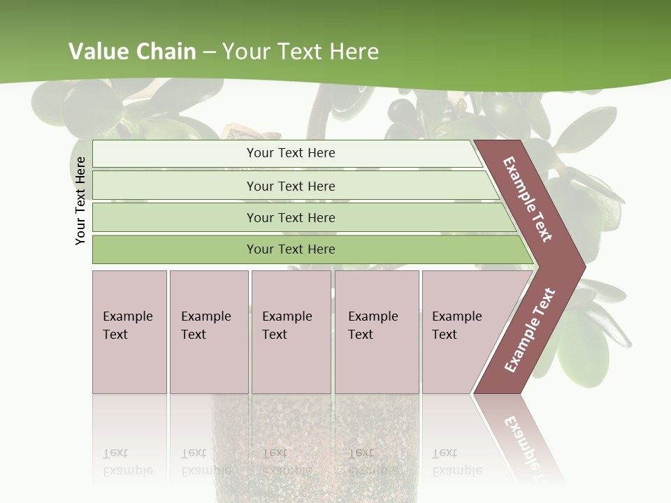 Green Nature Isolated PowerPoint Template