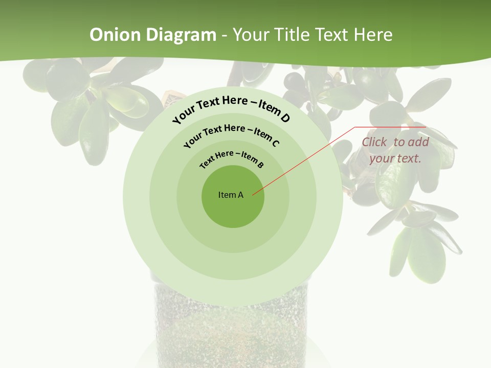 Green Nature Isolated PowerPoint Template