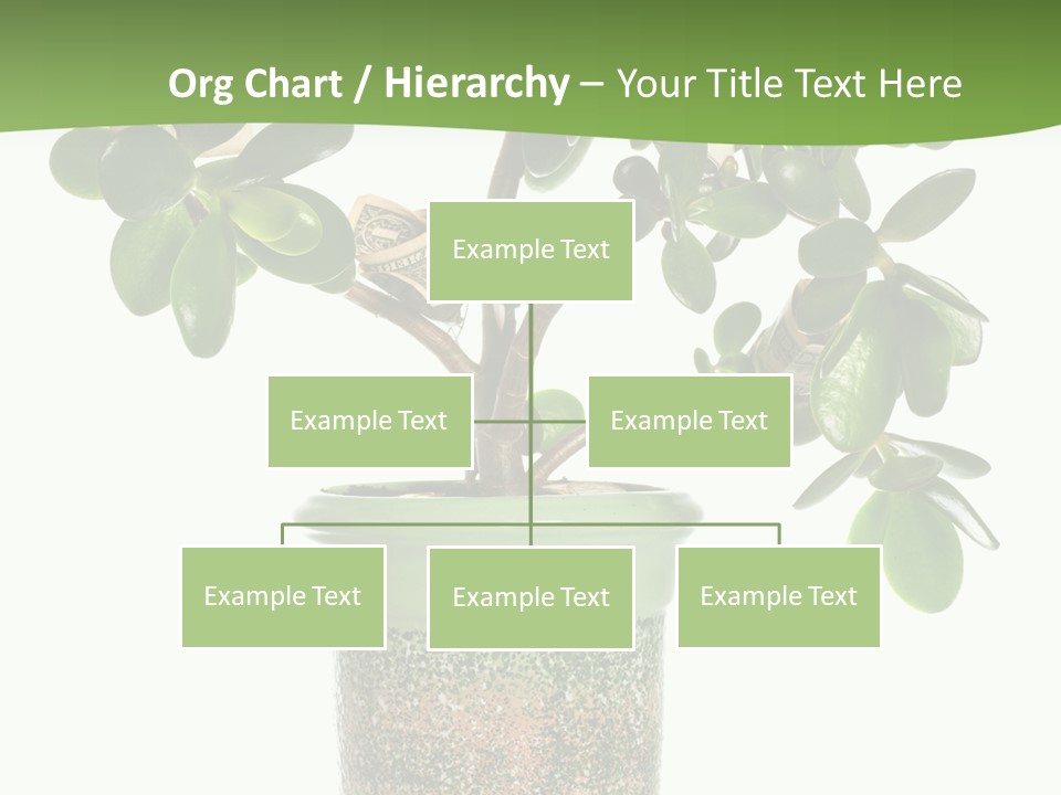 Green Nature Isolated PowerPoint Template