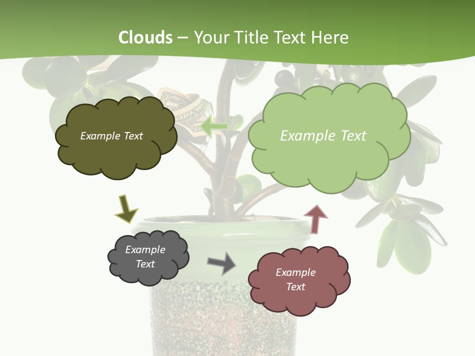 Green Nature Isolated PowerPoint Template