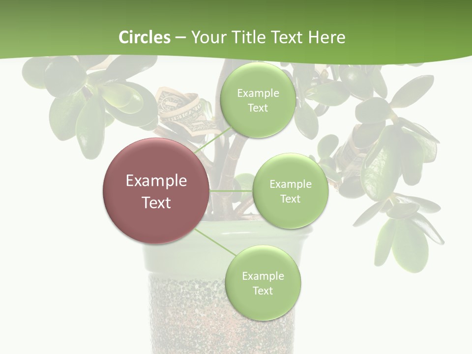 Green Nature Isolated PowerPoint Template