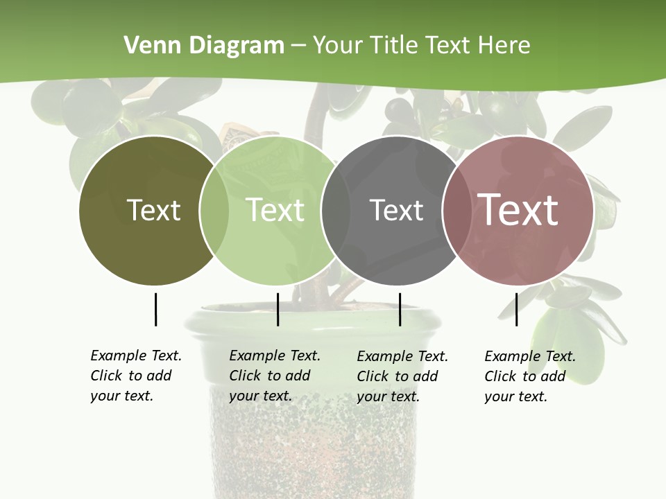 Green Nature Isolated PowerPoint Template