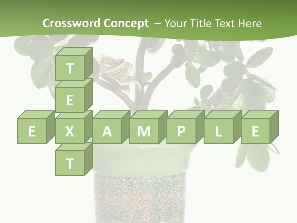 Green Nature Isolated PowerPoint Template