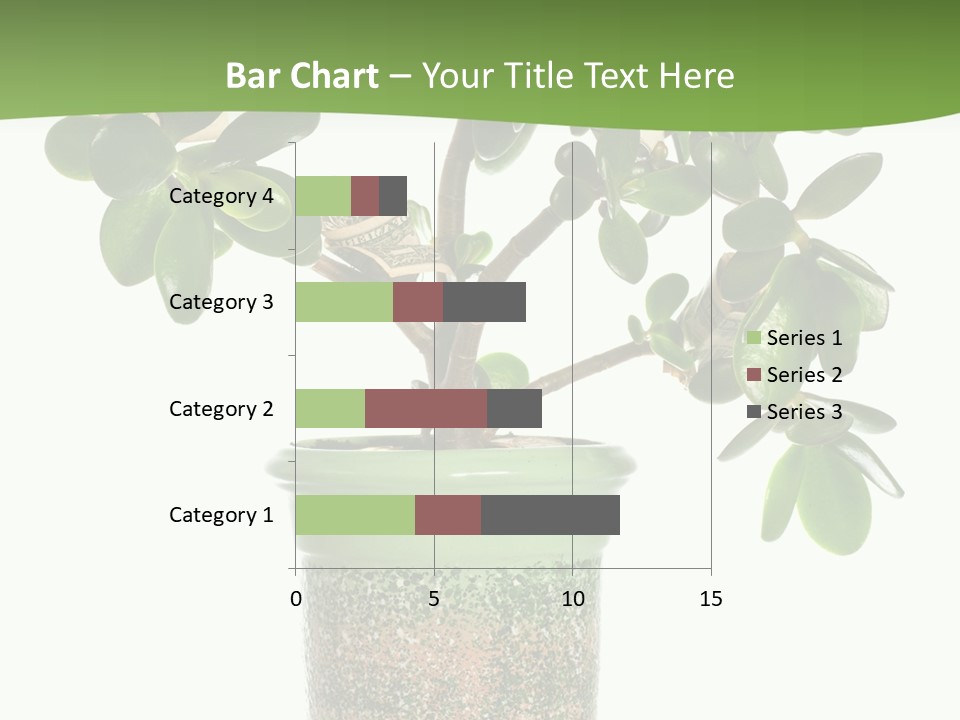 Green Nature Isolated PowerPoint Template