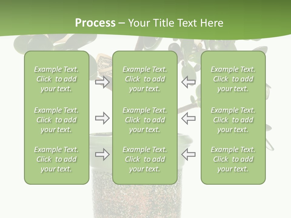 Green Nature Isolated PowerPoint Template
