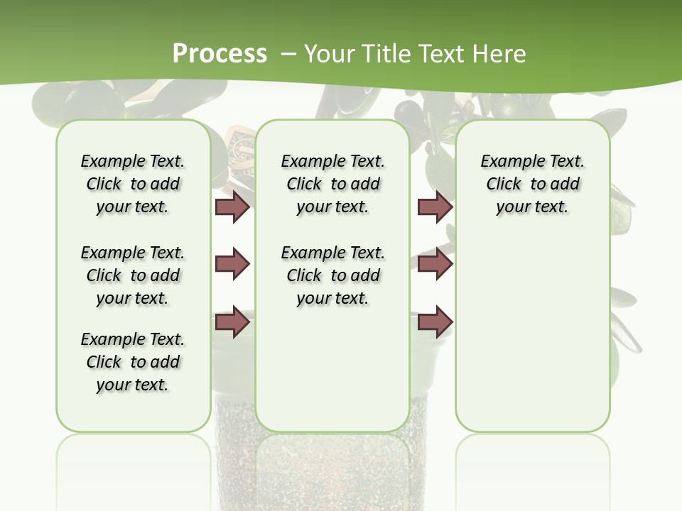 Green Nature Isolated PowerPoint Template