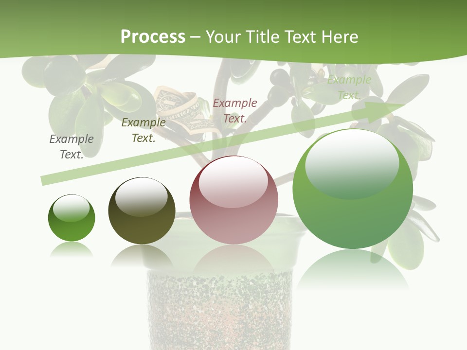 Green Nature Isolated PowerPoint Template