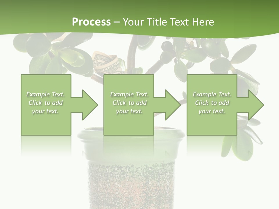Green Nature Isolated PowerPoint Template