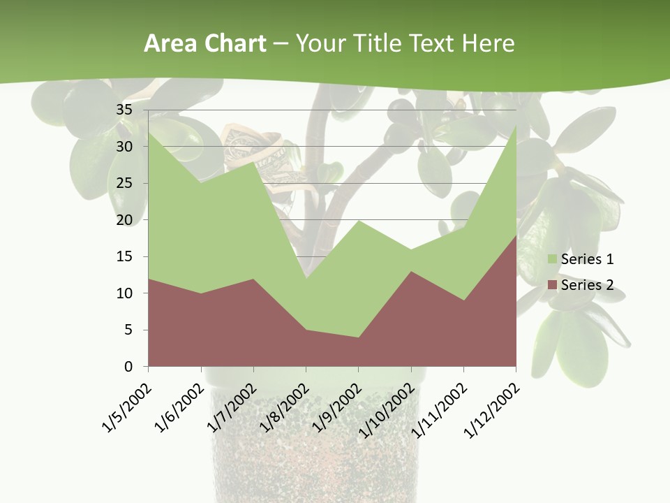 Green Nature Isolated PowerPoint Template