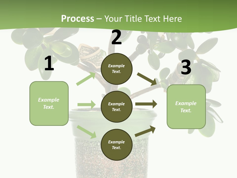 Green Nature Isolated PowerPoint Template