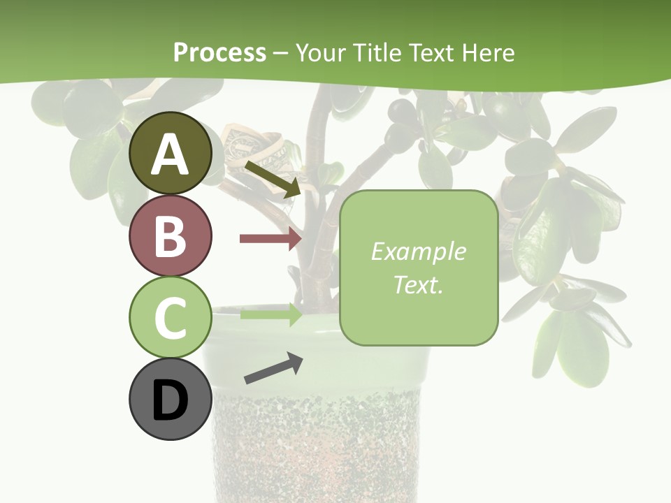 Green Nature Isolated PowerPoint Template