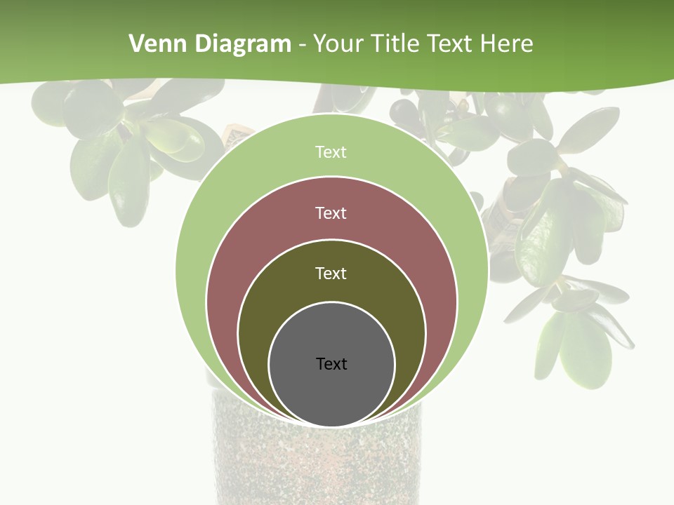 Green Nature Isolated PowerPoint Template
