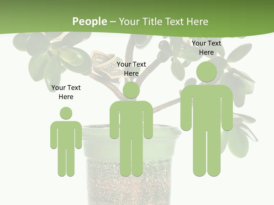 Green Nature Isolated PowerPoint Template