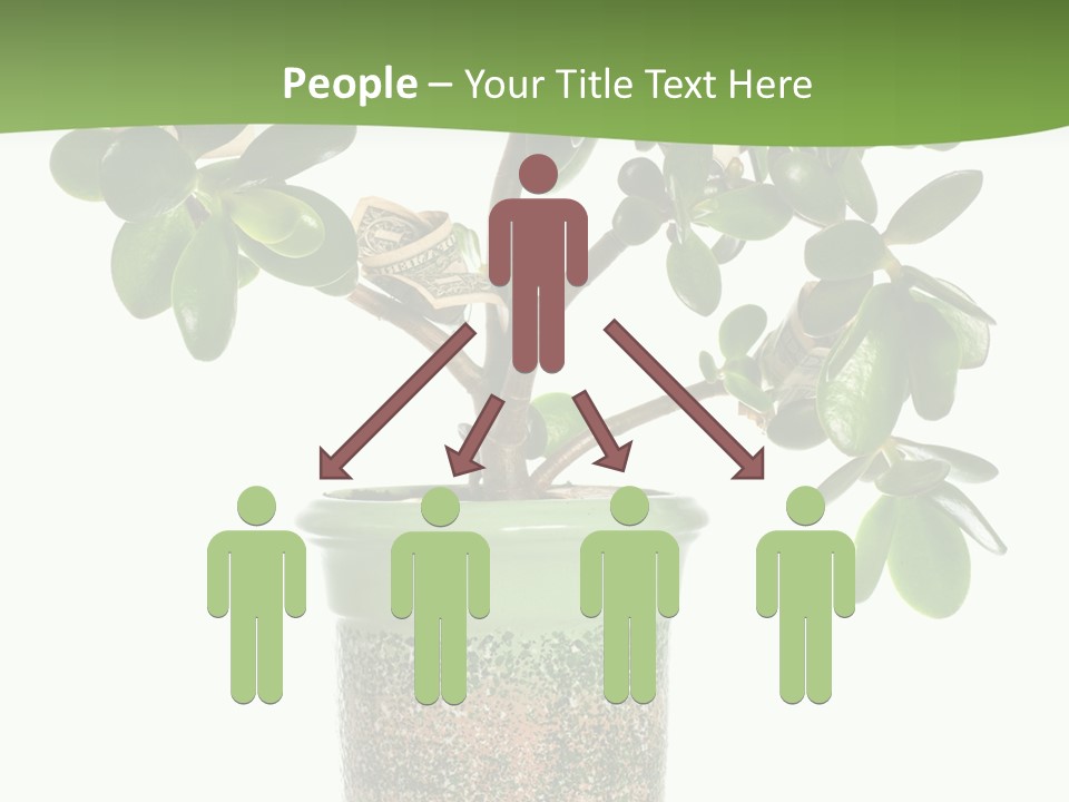 Green Nature Isolated PowerPoint Template