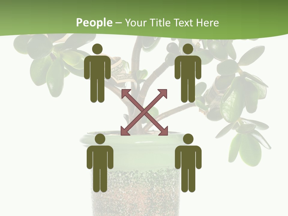 Green Nature Isolated PowerPoint Template