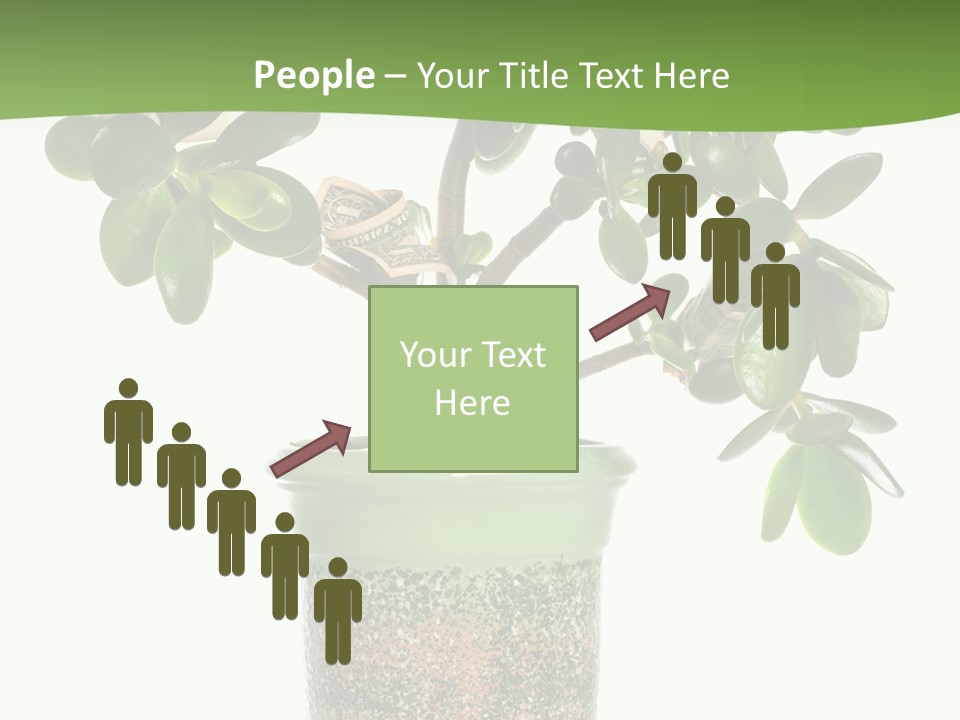 Green Nature Isolated PowerPoint Template