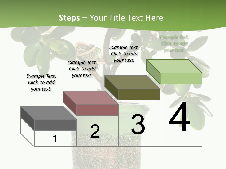 Green Nature Isolated PowerPoint Template