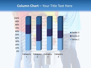 Paintbrush Couple Smile PowerPoint Template