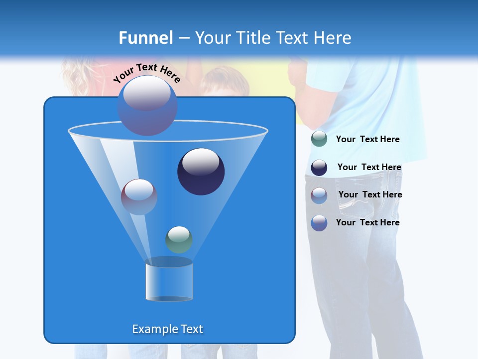 Paintbrush Couple Smile PowerPoint Template