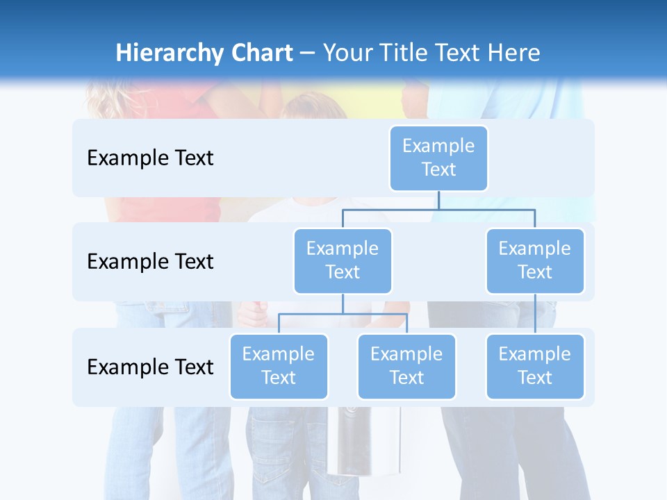 Paintbrush Couple Smile PowerPoint Template
