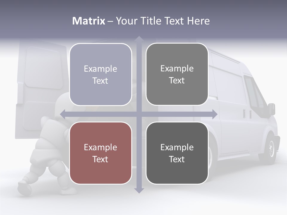 Carton Messenger Removal PowerPoint Template